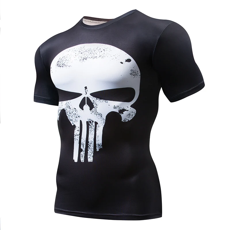 Latest style Fitness Compression Shirt Men Anime Superhero Punisher Skull Captain Americ 3D T Shirt Bodybuilding
Latest style Fitness Compression Shirt Men Anime Superhero Punisher Skull Captain Americ 3D T Shirt Bodybuilding