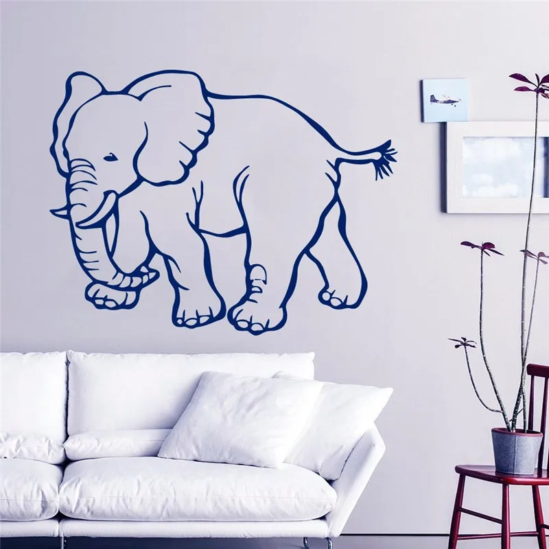 Cute Walking Elephant Wall Stickers For Kids Rooms Animal Pattern Home Art Mural Wall Decals Removable Baby Adhesive Decor
Cute Walking Elephant Wall Stickers For Kids Rooms Animal Pattern Home Art Mural Wall Decals Removable Baby Adhesive Decor