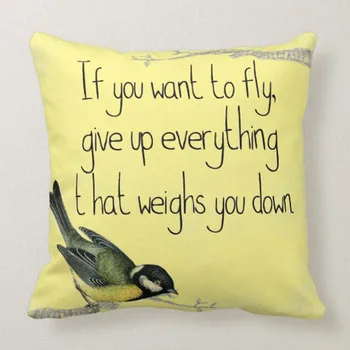 Personalized Pretty bird Inspirational yellow Throw Pillow Case Novelty Cushion Covers Chair Couch Home Decorate 18"
Personalized Pretty bird Inspirational yellow Throw Pillow Case Novelty Cushion Covers Chair Couch Home Decorate 18"