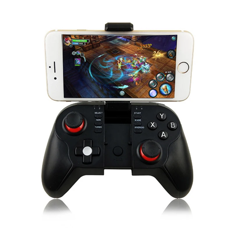 Wireless Bluetooth Game Controller For PS3/Android Smartphone Tablet PC With TV Box Holder Gamepad
Wireless Bluetooth Game Controller For PS3/Android Smartphone Tablet PC With TV Box Holder Gamepad