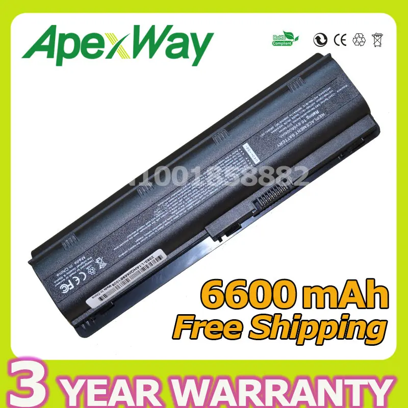 Apexway New Laptop Battery for HP Pavilion HSTNN-CB0W HSTNN-CB0X HSTNN-CB0X(U) HSTNN-LB0W HSTNN-F01C HSTNN-YB0W G6 CQ72 CQ42 DM4
Apexway New Laptop Battery for HP Pavilion HSTNN-CB0W HSTNN-CB0X HSTNN-CB0X(U) HSTNN-LB0W HSTNN-F01C HSTNN-YB0W G6 CQ72 CQ42 DM4