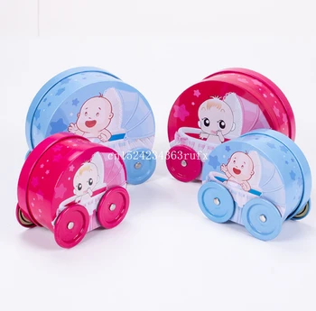 200pcs Trolley Candy Box Chocolate Boxes Tin Box Case Baby Boy Girl Trolley Biscuit Gift Boxes for Baby Shower Party
200pcs Trolley Candy Box Chocolate Boxes Tin Box Case Baby Boy Girl Trolley Biscuit Gift Boxes for Baby Shower Party