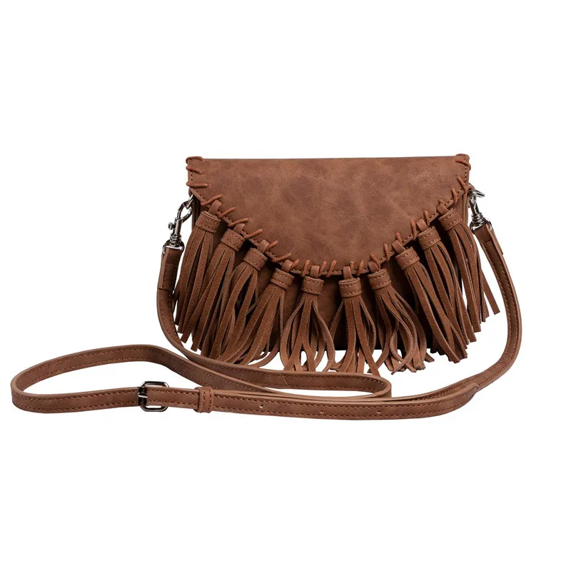 WESTCREEK Brand Faux Suede Leather Lady Handmade Tassel Vintage Small Flap Bag Shoulder Bag Crossbody Bags for Women
WESTCREEK Brand Faux Suede Leather Lady Handmade Tassel Vintage Small Flap Bag Shoulder Bag Crossbody Bags for Women