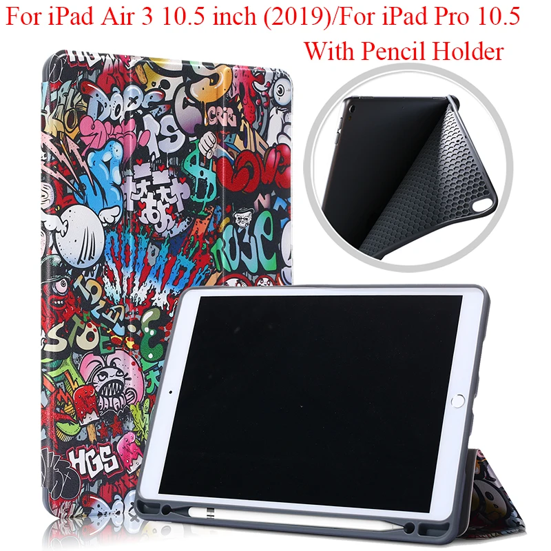 For iPad Air 3 10.5 2019 Case with Pencil Holder Fundas Tablet Smart Cover For iPad Pro 10.5 PU Leather+ Soft TPU Back Cover
For iPad Air 3 10.5 2019 Case with Pencil Holder Fundas Tablet Smart Cover For iPad Pro 10.5 PU Leather+ Soft TPU Back Cover