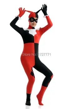 (LS7269)Black And Red Tights Unisex Cheap Clown Catsuit Fetish Superman Zentai Suits Halloween Costume
(LS7269)Black And Red Tights Unisex Cheap Clown Catsuit Fetish Superman Zentai Suits Halloween Costume