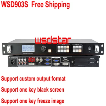 WSD903S LED Video Processor Inputs: SDI/Audio/DVI/VGA/HDMI/CVBS Support PIP & POP 3840*640 AliExpress Hot sales Free Shipping