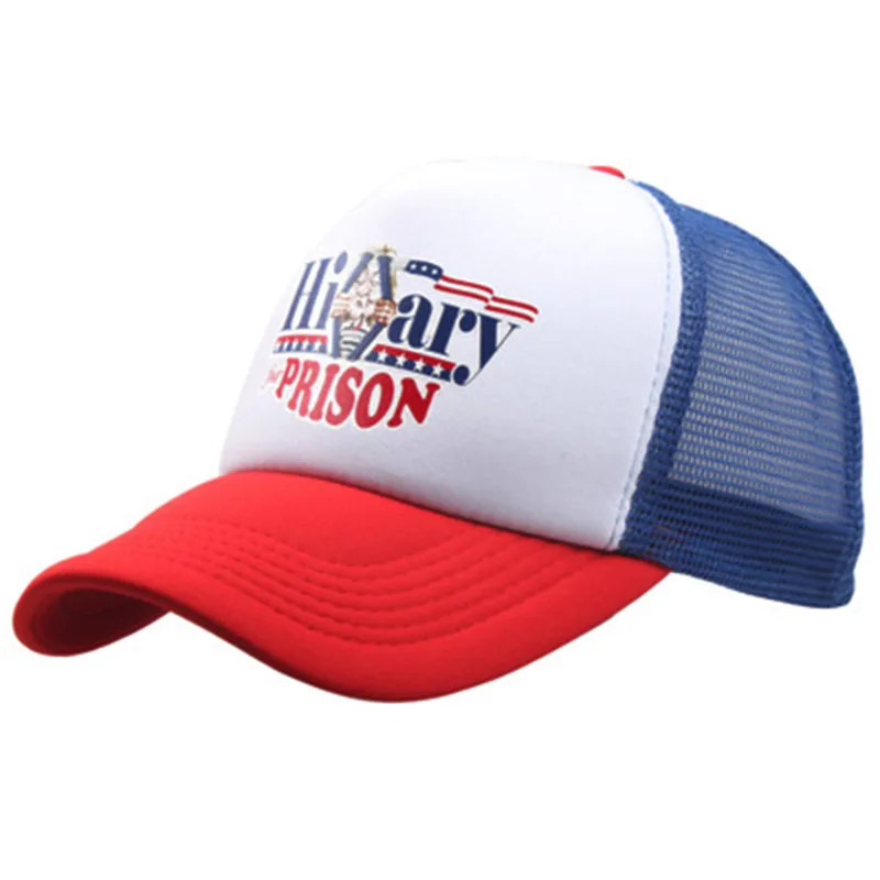 HILLARY CLINTON FOR PRISON DONALD TRUMP mesh baseball cap unisex summer cap hat adjustale cotton printing sports snapback hats
HILLARY CLINTON FOR PRISON DONALD TRUMP mesh baseball cap unisex summer cap hat adjustale cotton printing sports snapback hats