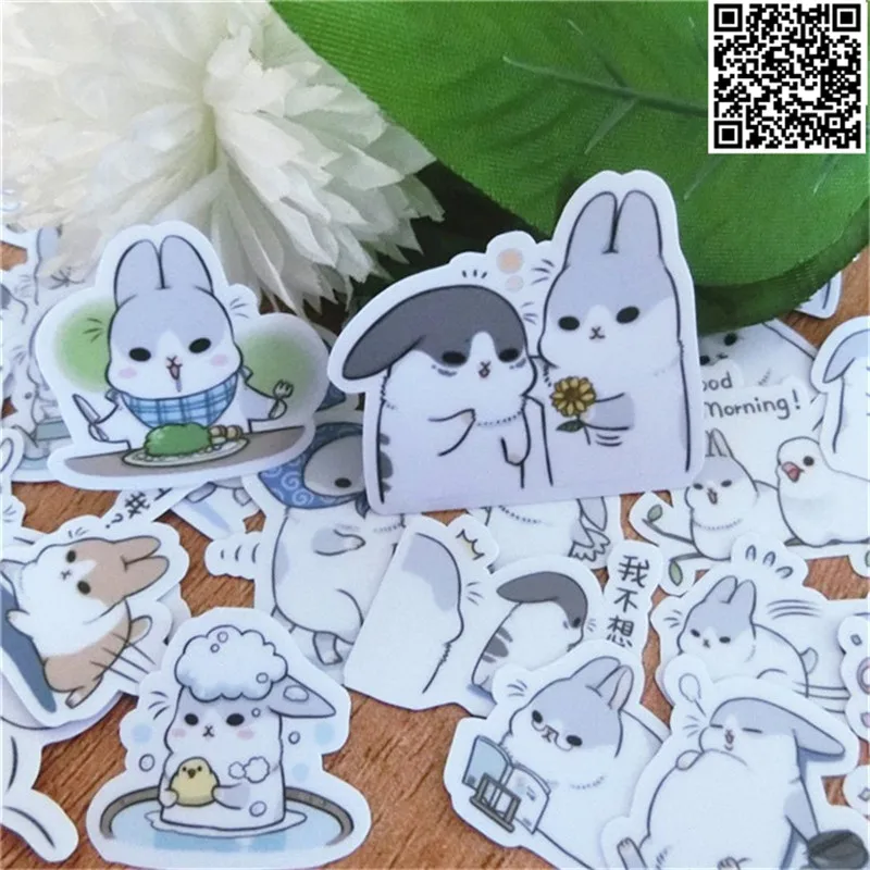 40 Pcs A few rabbits everyday paper Sticker For Luggage Skateboard Phone Laptop Moto Bicycle/Eason Stickers/DIY Scrapbooking
40 Pcs A few rabbits everyday paper Sticker For Luggage Skateboard Phone Laptop Moto Bicycle/Eason Stickers/DIY Scrapbooking