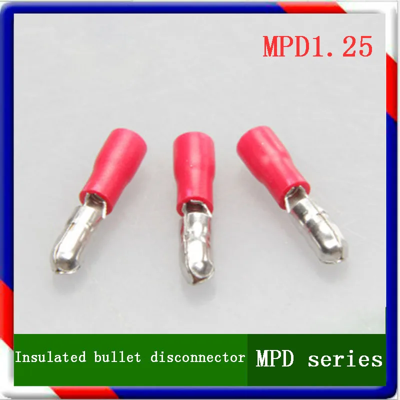 MPD1.25 серия 100 шт./пакет синий желтый красный изолированные цилиндрические клеммы Кабельный соединитель Проводные клеммы предварительный изоляционный разъем
MPD1.25 серия 100 шт./пакет синий желтый красный изолированные цилиндрические клеммы Кабельный соединитель Проводные клеммы предварительный изоляционный разъем