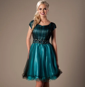 Wine Red Short Modest Prom Dresses 2019 Simple Black Turquoise Juniors Knee Length Short Prom Gowns Cap Sleeves Custom Made
Wine Red Short Modest Prom Dresses 2019 Simple Black Turquoise Juniors Knee Length Short Prom Gowns Cap Sleeves Custom Made