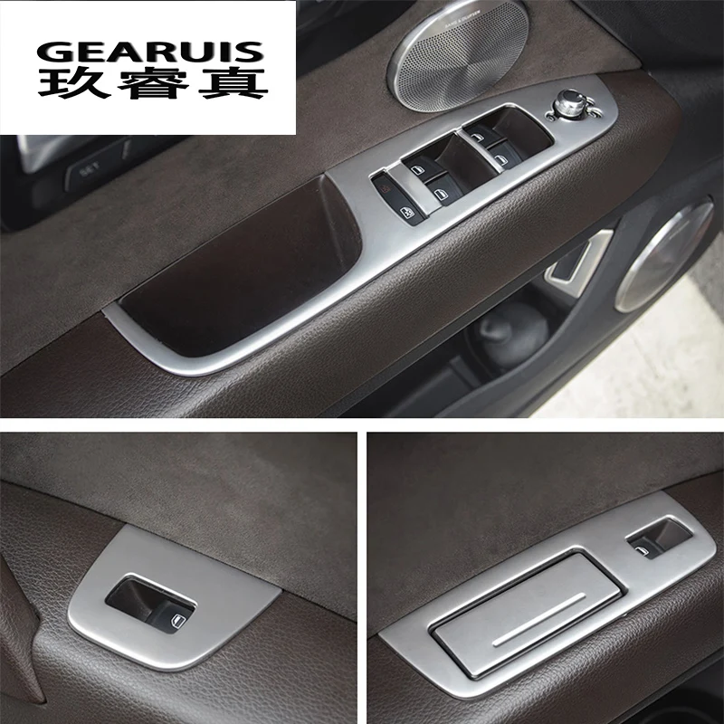 Car Styling Window Lifter Control Frame Switch Decor Armrest Cover Stickers Trim For Audi Q7 2008-2015 Interior Auto Accessories
Car Styling Window Lifter Control Frame Switch Decor Armrest Cover Stickers Trim For Audi Q7 2008-2015 Interior Auto Accessories