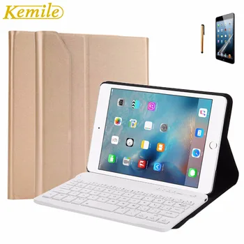 Kemile Removable Wireless Aluminum Alloy Bluetooth Keyboard Ultra Slim Magnetic Case Cover With Stand For iPad Mini 4 Keypad
Kemile Removable Wireless Aluminum Alloy Bluetooth Keyboard Ultra Slim Magnetic Case Cover With Stand For iPad Mini 4 Keypad