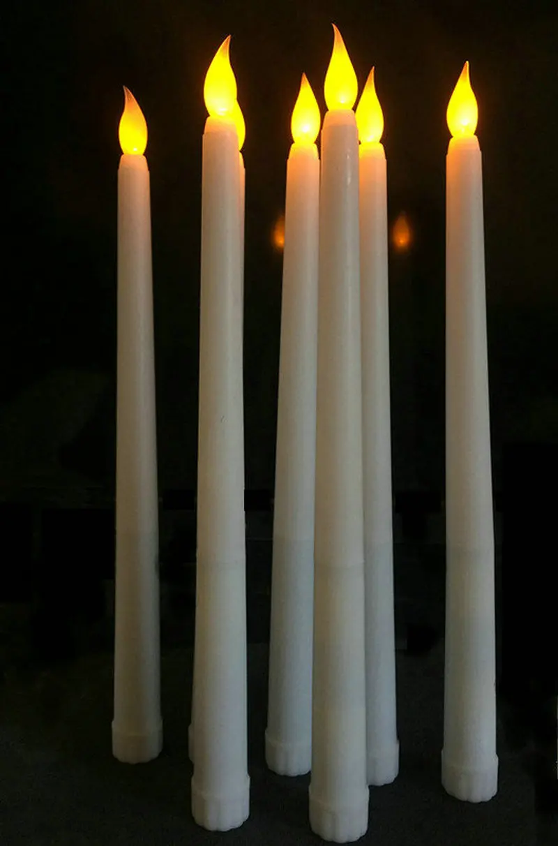 50pcs 11"Led battery operated flickering flameless Ivory taper candle lamps stick candle wedding table room decor 28cm(H)-Amber
50pcs 11"Led battery operated flickering flameless Ivory taper candle lamps stick candle wedding table room decor 28cm(H)-Amber