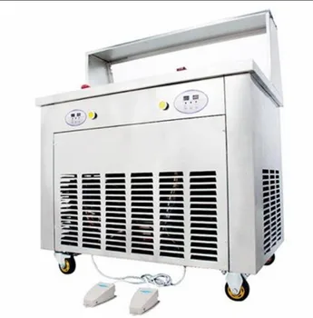 Best sale frying ice cream roll machine double square pan fry/fried yogurt ice cream making machine
Best sale frying ice cream roll machine double square pan fry/fried yogurt ice cream making machine