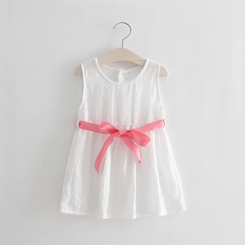 New Cotton Casual Bow Sleeveless Vest Dress Cute Dress Girl Child Princess Dresses Clothes Costume For Kids Vestido Infantil T
New Cotton Casual Bow Sleeveless Vest Dress Cute Dress Girl Child Princess Dresses Clothes Costume For Kids Vestido Infantil T