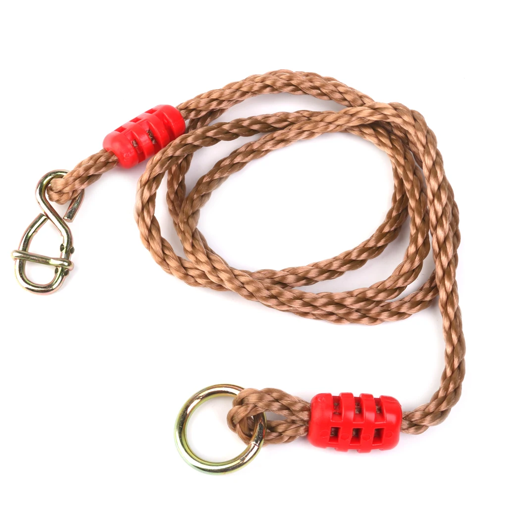 MagiDeal 1 Pair Adjustable Swing Rope for Tree Swing Beam Swing Outdoor Toy Accessory 1.8M