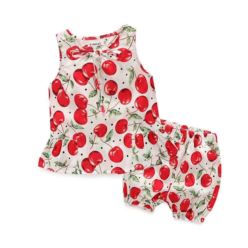 baby suit 0 to 3 years cute cherry girls set shoulder-straps small short skirt +pants two pieces of baby girls virgin suit baby suit 0 to 3 years cute cherry girls set shoulder-straps small short skirt +pants two pieces of baby girls virgin suit<br><br>Aliexpress