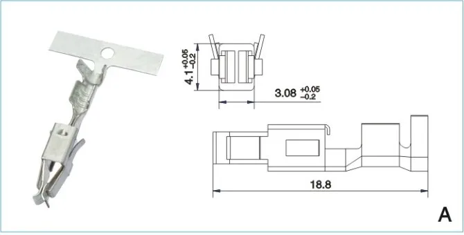 Free shipping 964286-1 100pcs car splices wire terminal Crimp terminal auto electrical female terminal G126 DJ623-E3.5A/B
Free shipping 964286-1 100pcs car splices wire terminal Crimp terminal auto electrical female terminal G126 DJ623-E3.5A/B