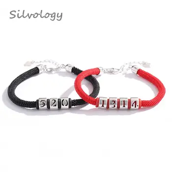 Silvology 925 Sterling Silver Love Password Bracelets Simple Creative Eternal Romantic Couple Bracelets For Lovers Jewelry Gift
Silvology 925 Sterling Silver Love Password Bracelets Simple Creative Eternal Romantic Couple Bracelets For Lovers Jewelry Gift