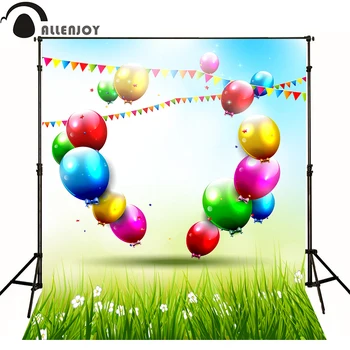 AllEnjoy photography background Balloon banner blue grass newborn celebrat photocall Professional photographic backdrop studio
AllEnjoy photography background Balloon banner blue grass newborn celebrat photocall Professional photographic backdrop studio