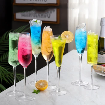 2pcs/LotCrystal Glass Champagne Martini Glass European Household Bubble Glass Bar Sparkling Wine Glass Cocktail Glass Goblet
2pcs/LotCrystal Glass Champagne Martini Glass European Household Bubble Glass Bar Sparkling Wine Glass Cocktail Glass Goblet