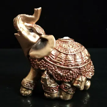 Golden Elephant Figurines Statues Office Decoration Garden Figures Resin Craft Birthday Gifts Children Present Fengshui Decor
Golden Elephant Figurines Statues Office Decoration Garden Figures Resin Craft Birthday Gifts Children Present Fengshui Decor