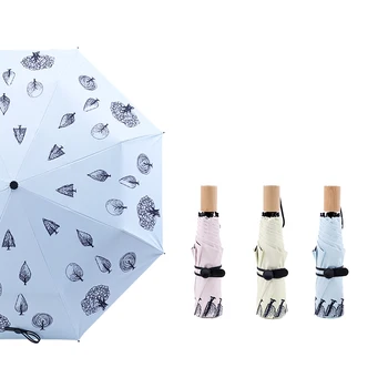 Women's Umbrella Rain&Sun Princess Umbrella UV Protection 3 Folding Female's Umbrella Rain Woman Parasol For Ladies Sunscreen
Women's Umbrella Rain&Sun Princess Umbrella UV Protection 3 Folding Female's Umbrella Rain Woman Parasol For Ladies Sunscreen