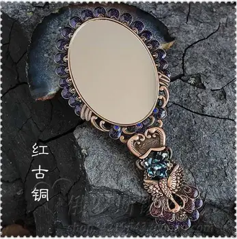 European portable apple shape metal frame small hand mirror vanity mirror pocket mirror for makeup anywhere J041
European portable apple shape metal frame small hand mirror vanity mirror pocket mirror for makeup anywhere J041