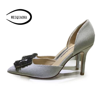 WEIQIAONA 2019 New Brand Design Women shoes Luxury Crystal Elegant Pointed Toe High Heels Party Shoes Ladies Shoes Dress Shoes
WEIQIAONA 2019 New Brand Design Women shoes Luxury Crystal Elegant Pointed Toe High Heels Party Shoes Ladies Shoes Dress Shoes