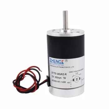 ZYTD-38SRZ-R 24V3000R 24V 3000RPM 5mm Shaft Dia Permanent Magnetic Speed Reduce DC Motor
ZYTD-38SRZ-R 24V3000R 24V 3000RPM 5mm Shaft Dia Permanent Magnetic Speed Reduce DC Motor