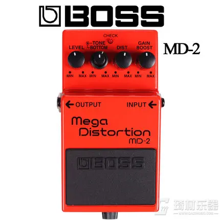 

Boss Audio MD-2 Mega Distortion Pedal for Guitar with Free Bonus Pedal Case