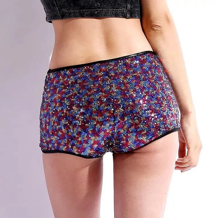 Woman Sequins High-waisted Shorts New Fashion Female Singer DJ Show Night Club Lead Dance
Woman Sequins High-waisted Shorts New Fashion Female Singer DJ Show Night Club Lead Dance