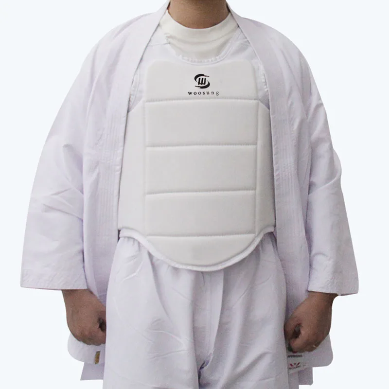 karate chest guard body protector MMA Boxing guards Taekwondo karate back support fighting training fitness vest
karate chest guard body protector MMA Boxing guards Taekwondo karate back support fighting training fitness vest