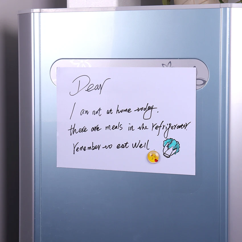 A4 Size Flexible Magnetic Whiteboard for Fridge Magnets Vinyl Dry Wipe White Board Marker Record Message Board Remind Memo Pad
A4 Size Flexible Magnetic Whiteboard for Fridge Magnets Vinyl Dry Wipe White Board Marker Record Message Board Remind Memo Pad