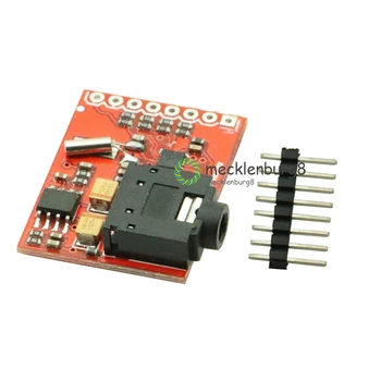 Si4703 RDS FM Radio Tuner Evaluation Breakout Board Module For Arduino AVR PIC ARM Radio Data Service Filtering Carrier Module
Si4703 RDS FM Radio Tuner Evaluation Breakout Board Module For Arduino AVR PIC ARM Radio Data Service Filtering Carrier Module