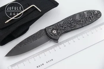 JUFULE New Skull carbon steel folding camping hunt pocket Survival EDC tool Tactical outdoor flipper fruit Utility kitchen knife
JUFULE New Skull carbon steel folding camping hunt pocket Survival EDC tool Tactical outdoor flipper fruit Utility kitchen knife