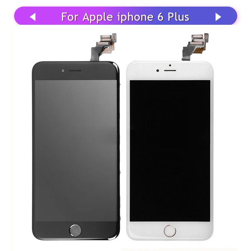 3PCS For Apple iphone 6 Plus A1522 A1524 A1593 Touch Screen LCD Display Assembly Glass Panel Digitizer complete replacement
3PCS For Apple iphone 6 Plus A1522 A1524 A1593 Touch Screen LCD Display Assembly Glass Panel Digitizer complete replacement
