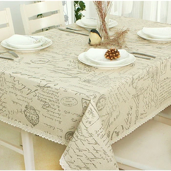 Modern Letters Print Tablecloth Cotton Linen Dinner Table Cloth Kitchen Decoration Lace Table Cover Washable Dustproof 9 Sizes 
Modern Letters Print Tablecloth Cotton Linen Dinner Table Cloth Kitchen Decoration Lace Table Cover Washable Dustproof 9 Sizes
