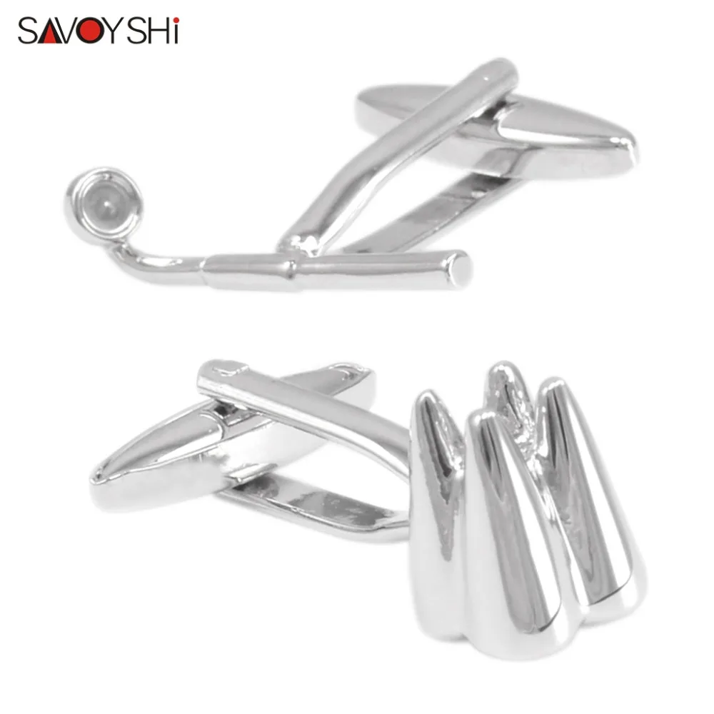 SAVOYSHI New Arrival Dentist Cuff Links Tooth & Stomatoscope Design Silver Men French Cufflinks Cuffs Accessories Free Shipping
SAVOYSHI New Arrival Dentist Cuff Links Tooth & Stomatoscope Design Silver Men French Cufflinks Cuffs Accessories Free Shipping