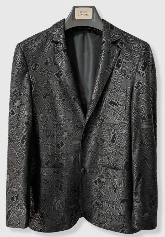 New arrivals Men's Genuine leather jacket men letter pattern Sheepskin Simple leather blazer Slim Fashion male Real leather coat
New arrivals Men's Genuine leather jacket men letter pattern Sheepskin Simple leather blazer Slim Fashion male Real leather coat