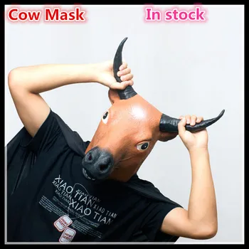 2016Free Shipping Creepy Hot Selling Fashion Full Face Carnival Celebrations Party Costume Realisic Cow Mask for Halloween props
2016Free Shipping Creepy Hot Selling Fashion Full Face Carnival Celebrations Party Costume Realisic Cow Mask for Halloween props