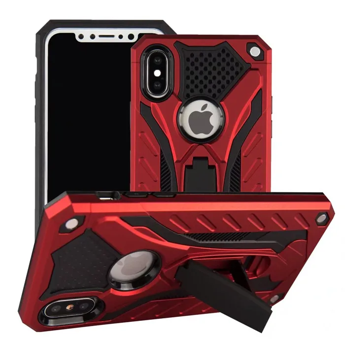 For iphone X XS Max XR case Hybird TPU&PC Plastic Dual Armor Case with Stand for iphone 5 5S SE Back Cover for 6 6s 7 8 plus
For iphone X XS Max XR case Hybird TPU&PC Plastic Dual Armor Case with Stand for iphone 5 5S SE Back Cover for 6 6s 7 8 plus