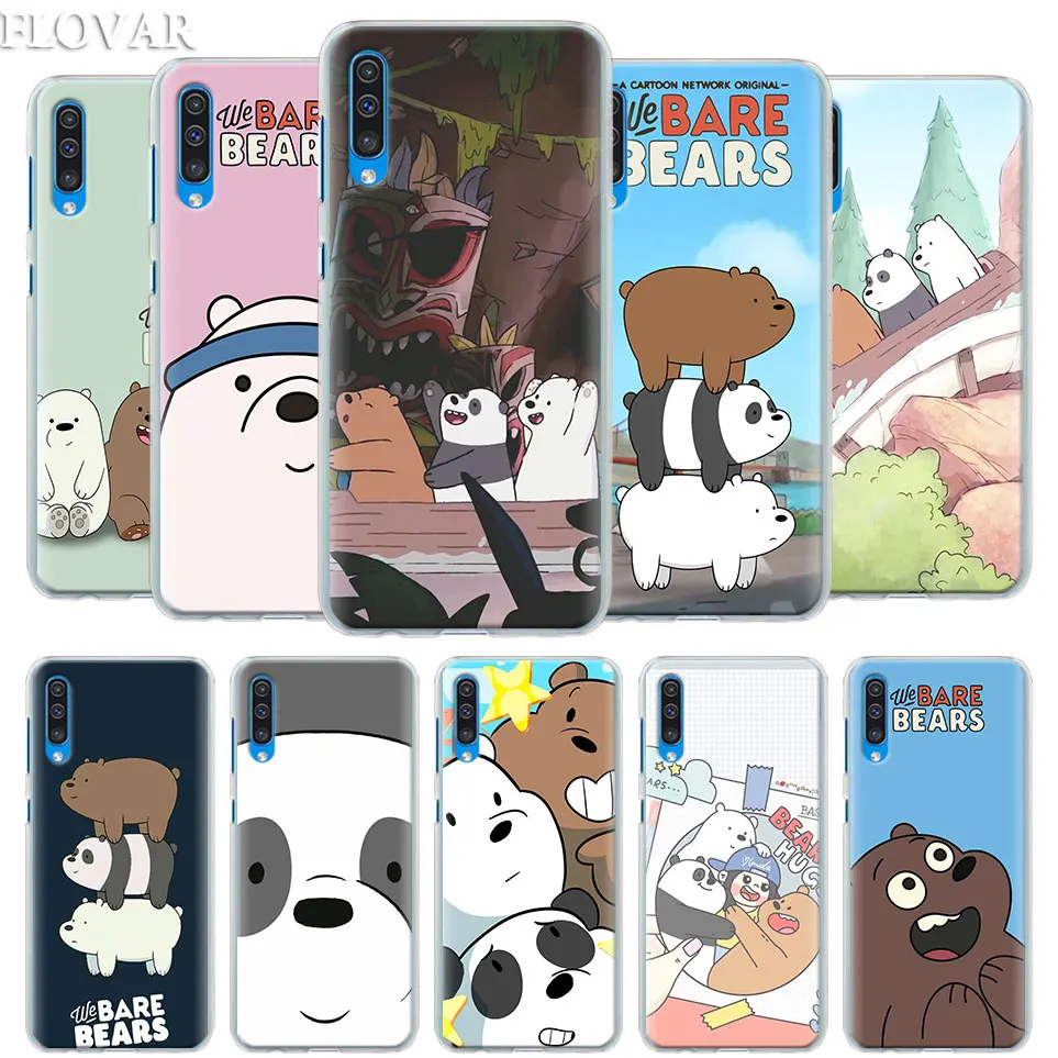 Lovely Cartoon We Bare Bears Case Cover for Samsung Galaxy A30 A40 A50 A70 A6 A8 Plus A7 A9 2018 M30 Phone Case Coque
Lovely Cartoon We Bare Bears Case Cover for Samsung Galaxy A30 A40 A50 A70 A6 A8 Plus A7 A9 2018 M30 Phone Case Coque