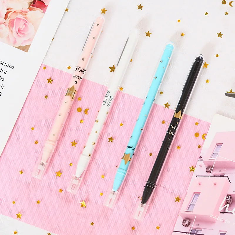 48 pcs Gel Pens Kawaii Lucky Star black colored gel-inkpens for writing Gel Pen Cute stationery office school supplies
48 pcs Gel Pens Kawaii Lucky Star black colored gel-inkpens for writing Gel Pen Cute stationery office school supplies