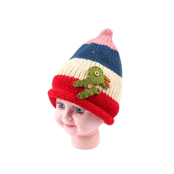 Velvet Knitted Baby Hat Beanie Winter Warm Toddler Baby Hat Striped Cute Deer Hat For Boys Girls 1-3 Years Baby Boys Clothing
Velvet Knitted Baby Hat Beanie Winter Warm Toddler Baby Hat Striped Cute Deer Hat For Boys Girls 1-3 Years Baby Boys Clothing