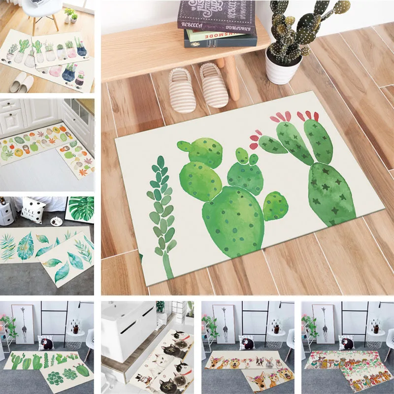 Tropical Plants Print Floor Mats Welcome Mats Bathroom Doormats Kitchen Carpets House Decor for Living Room Anti-Slip Tapete Rug
Tropical Plants Print Floor Mats Welcome Mats Bathroom Doormats Kitchen Carpets House Decor for Living Room Anti-Slip Tapete Rug