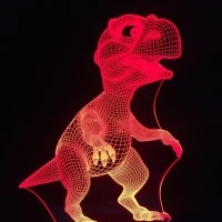 5V 2W Dinosaur LED Night Light Touch Remote Control 7 Color Change Light 3D dinosaur design party holiday bedside light
5V 2W Dinosaur LED Night Light Touch Remote Control 7 Color Change Light 3D dinosaur design party holiday bedside light
