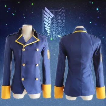 Japan Anime Attack on Titan Jacket Shingeki no Kyojin Levi.Ackerman Eren Jaeger Cosplay Costume Coat Top Military Uniform
Japan Anime Attack on Titan Jacket Shingeki no Kyojin Levi.Ackerman Eren Jaeger Cosplay Costume Coat Top Military Uniform