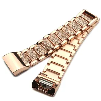 For Fitbit Charge 2 Durable Stainless Steel Strap Metal Watchband Replacement Stainless Watch Strap with Rhinestone Fashion
For Fitbit Charge 2 Durable Stainless Steel Strap Metal Watchband Replacement Stainless Watch Strap with Rhinestone Fashion