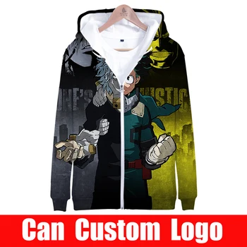 My Hero Academia 2019 hot sale Zipper Jacket 3D Hoodies Sweatshirt men Harajuku Hoodies men Plus Size for men High-end custom
My Hero Academia 2019 hot sale Zipper Jacket 3D Hoodies Sweatshirt men Harajuku Hoodies men Plus Size for men High-end custom